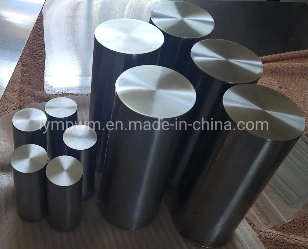 Bright Polished 99.95% Tantalum Rods Dia10 Length 50mm for Metallurgical