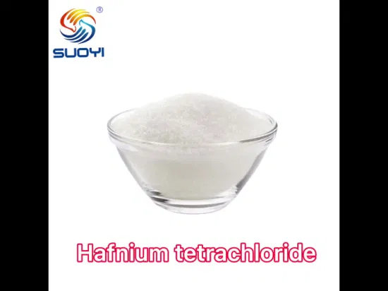 Best Price Hafnium Tetrachloride 99.9% Hfcl4 Powder for Catalyst